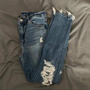 super hi-rise jegging american eagle